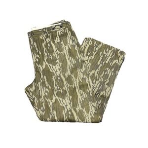 Filson Rugged Twill Utility Pants Men's 40 Mossy Oak Water Repel Waxed Cotton